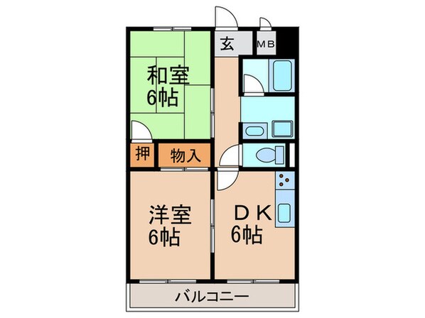 レジデンス・さもとの物件間取画像